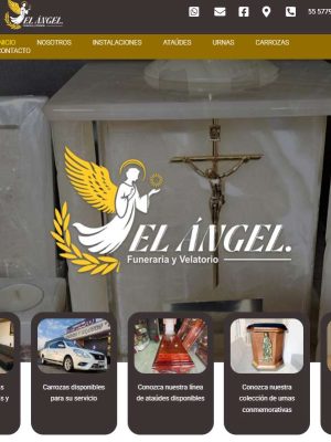 Ejemplode proyectos realizados, funeraria el angel